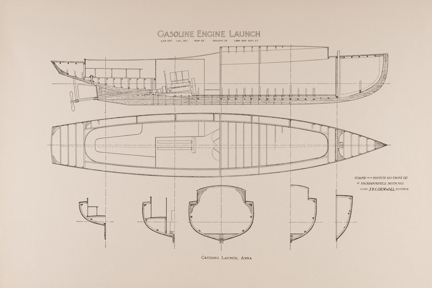 Cruising Launch Anna