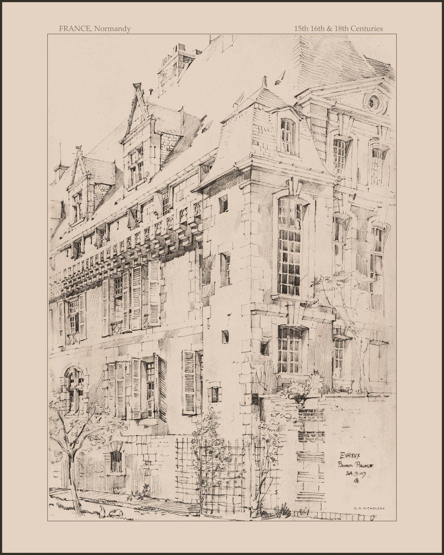 Bishops Palace, Evreux