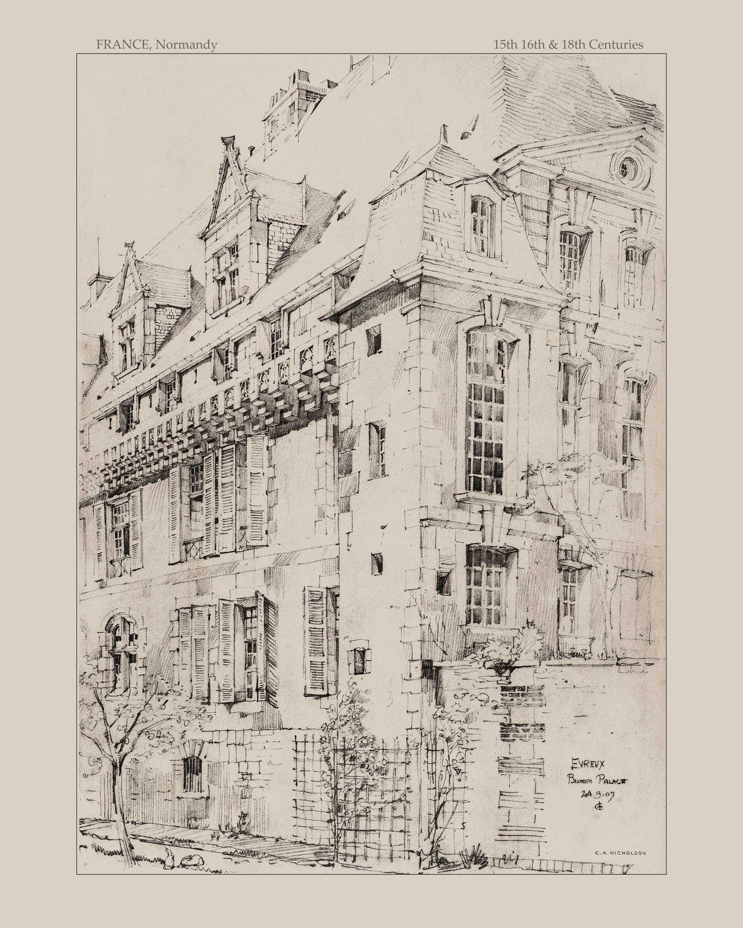 Bishops Palace, Evreux